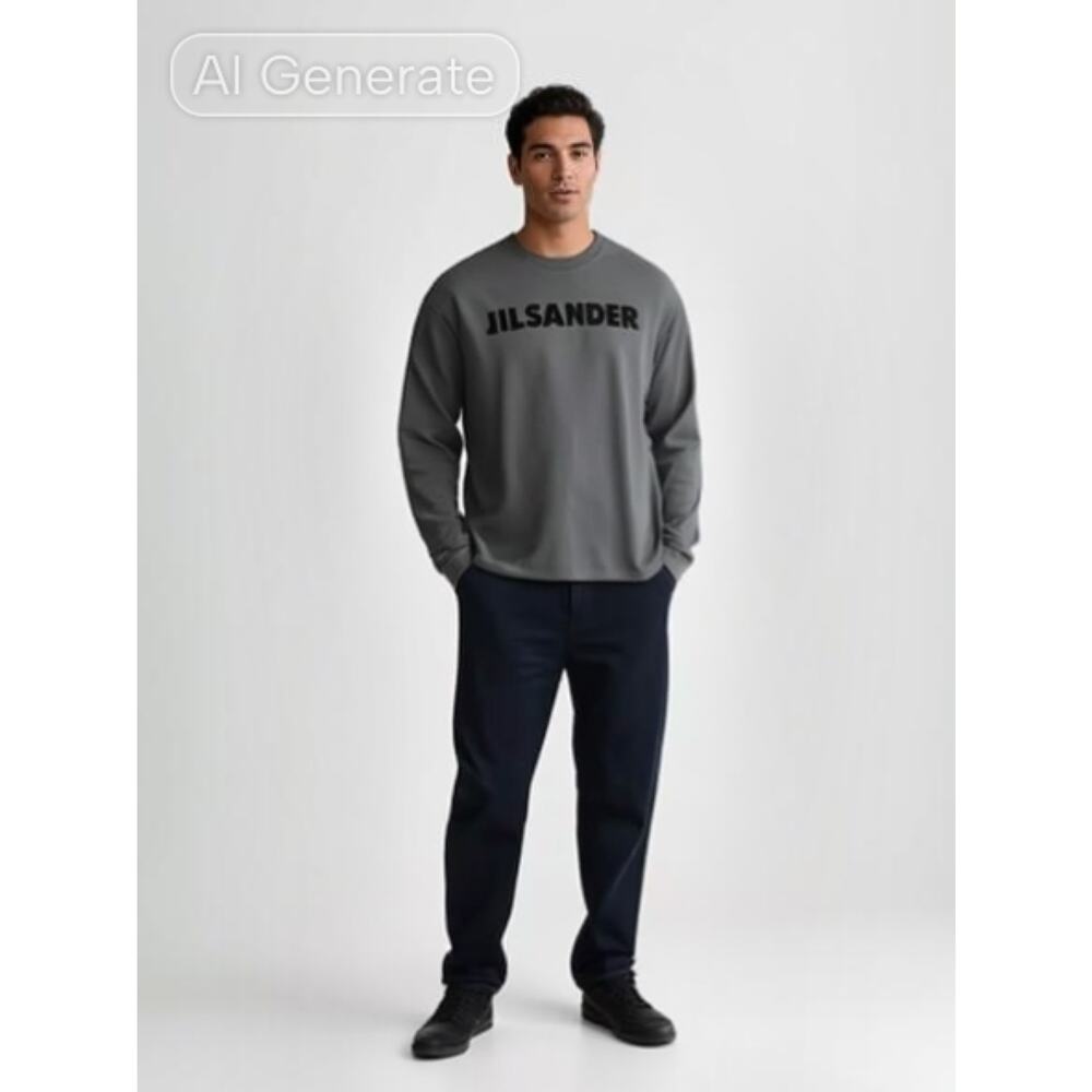 Jil Sander Men's Long Sleeve T-Shirt, NWT Size:M